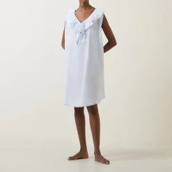 Best COTTON REAL Tomy Ruffle Embellished Night Dress