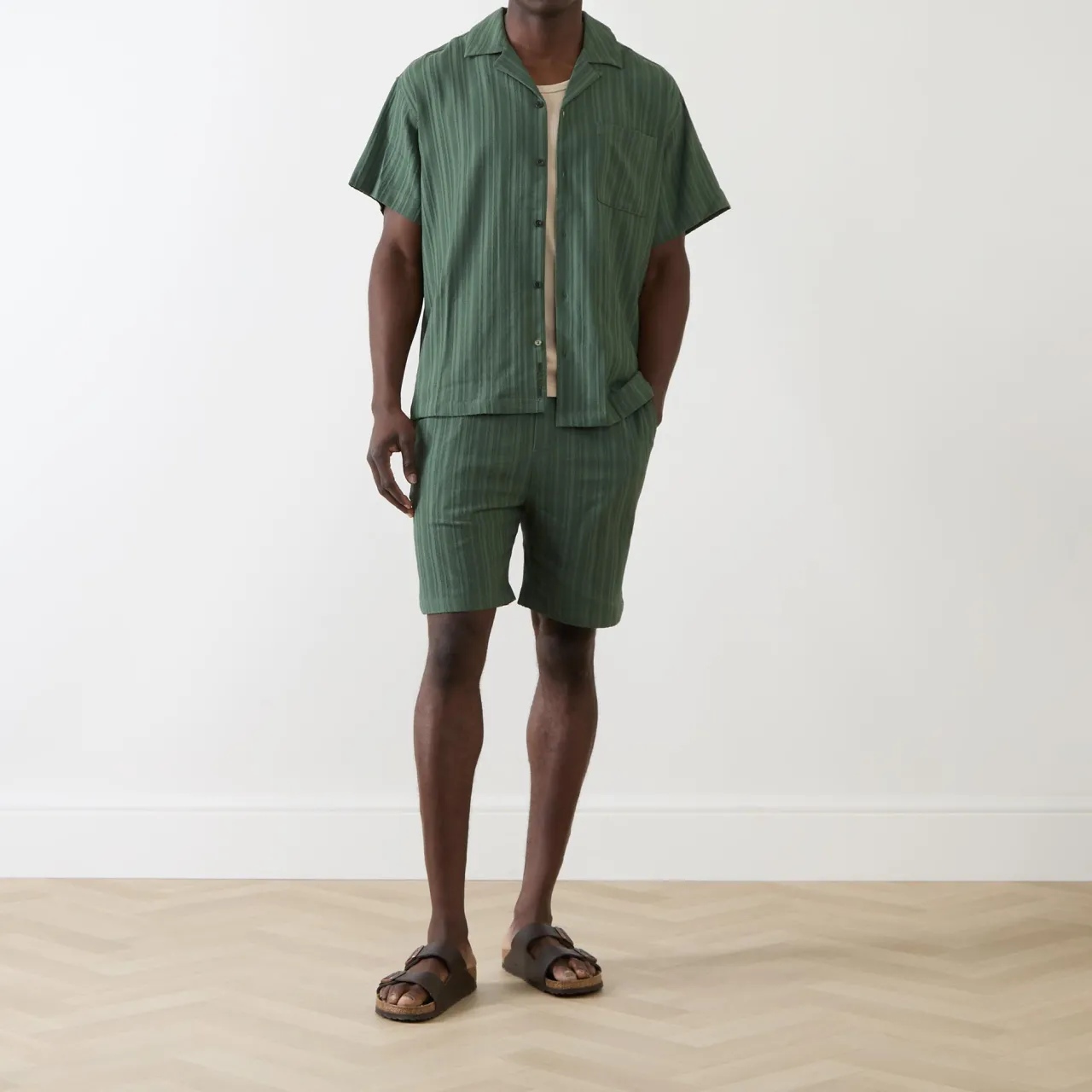 Outlet SCOTCH & SODA Tonal Stripe Drawstring Shorts