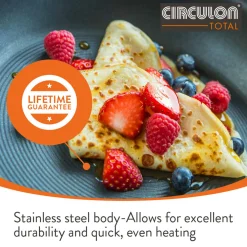 Total Stainless Steel Frying Pan 30cm