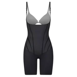 Hot SPANX TotalContour Open-Bust Mid-Thigh Bodysuit