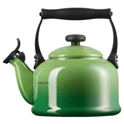 Traditional Kettle with Fixed Whistle 2.1L Bamboo Green