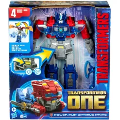Transformers One Power Flip Optimus Prime