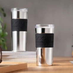 Sale BODUM Travel Mug Vacuum Travel Mug Chrome 0.35L