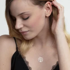 New THOMAS SABO Tree of Love Sterling Silver Necklace