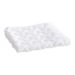 Trellis Towel White