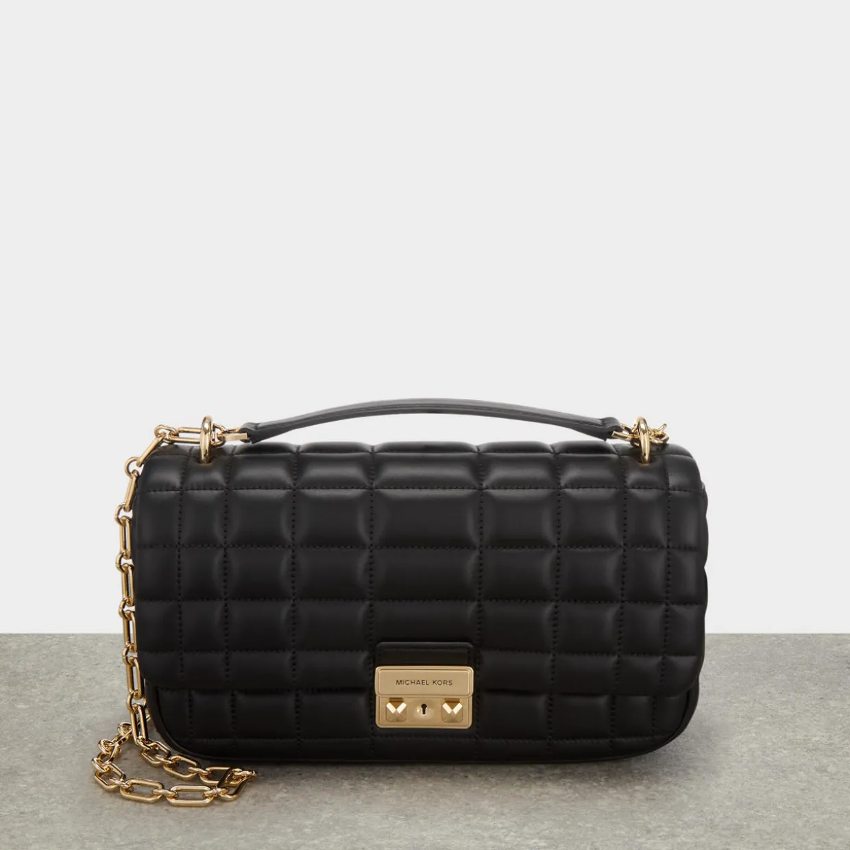 Tribeca Large Quilted Shoulder Bag