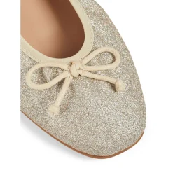Fashion LK BENNETT Trilly Glitter Ballet Flats