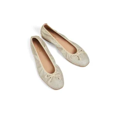 Fashion LK BENNETT Trilly Glitter Ballet Flats