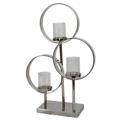 Triple Ring Candleholder
