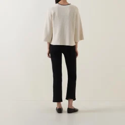 Tritte Contrast Trim Open Front Cardigan