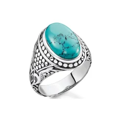 Clearance THOMAS SABO Turquoise Sterling Silver Ring