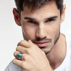 Clearance THOMAS SABO Turquoise Sterling Silver Ring