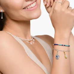 New THOMAS SABO Turtle Sterling Silver Charm Pendant