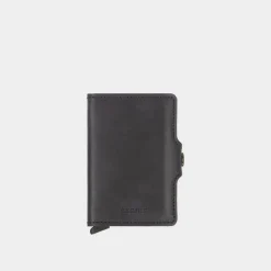 Twin Card Protector Wallet Black
