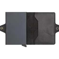Twin Card Protector Wallet Black