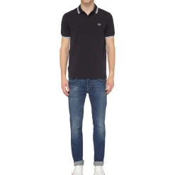 Sale FRED PERRY Twin-Tipped Polo Shirt