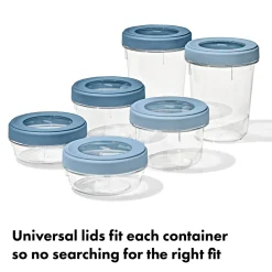 Outlet OXO Twist & Stack Two-Piece Container Pack 12oz