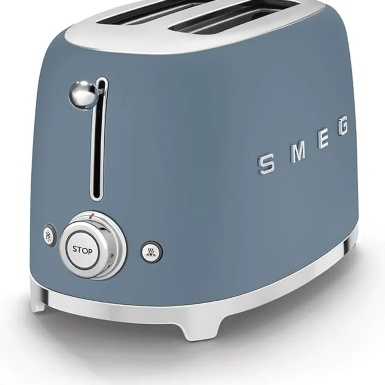 Online SMEG Two Slice Toaster Matte Storm Blue