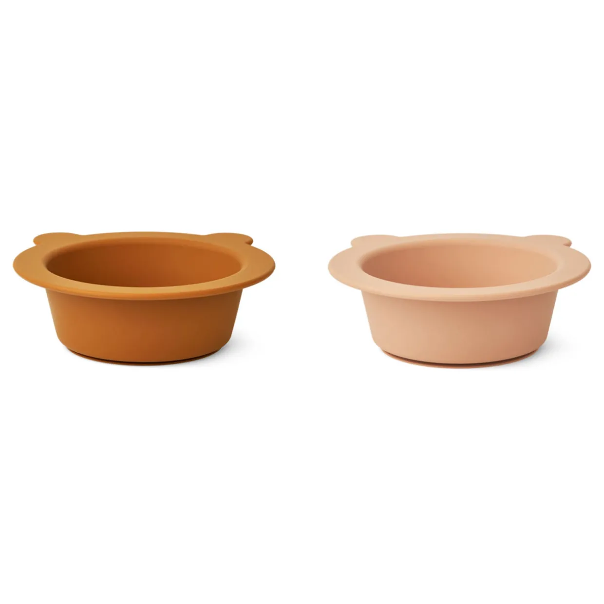 Two-Pack Peony Suction Bowl