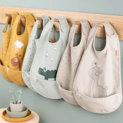 Outlet DONE BY DEER Two-Pack Velcro Bib Elphee