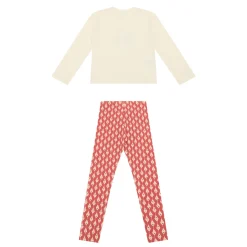 Online MAYORAL Two-Piece Plant T-Shirt & Printed Leggings Set