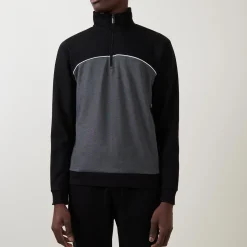 Best BOSS Two-Tone Half-Zip Sweatshirt