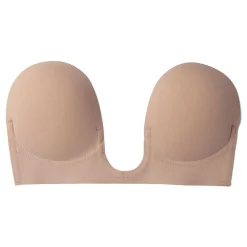 U Plunge Backless Strapless Bra