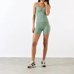 Ultimate Ruched Front Racer Tank Top