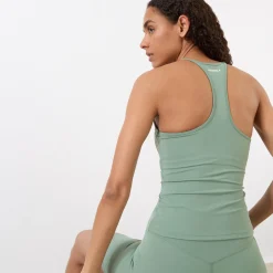 Ultimate Ruched Front Racer Tank Top