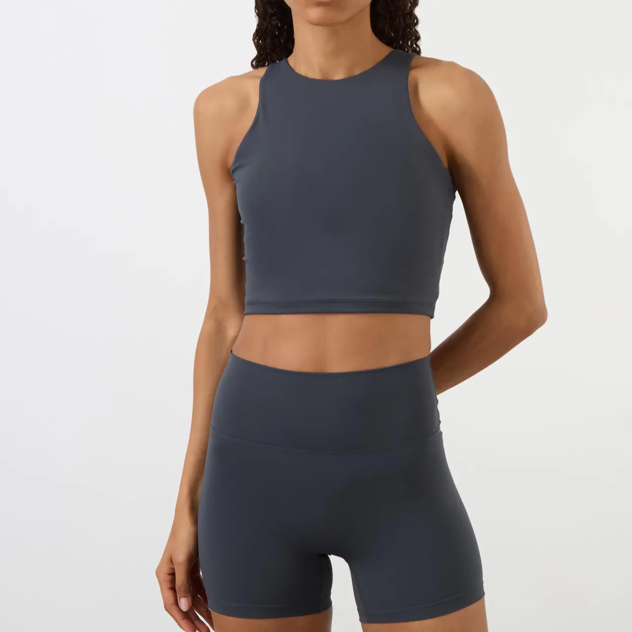 New ADANOLA Ultimate Wide Binding Cropped Top