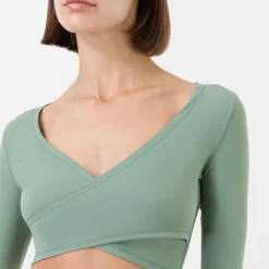 Best ADANOLA Ultimate Wrap Front Long-Sleeve Top