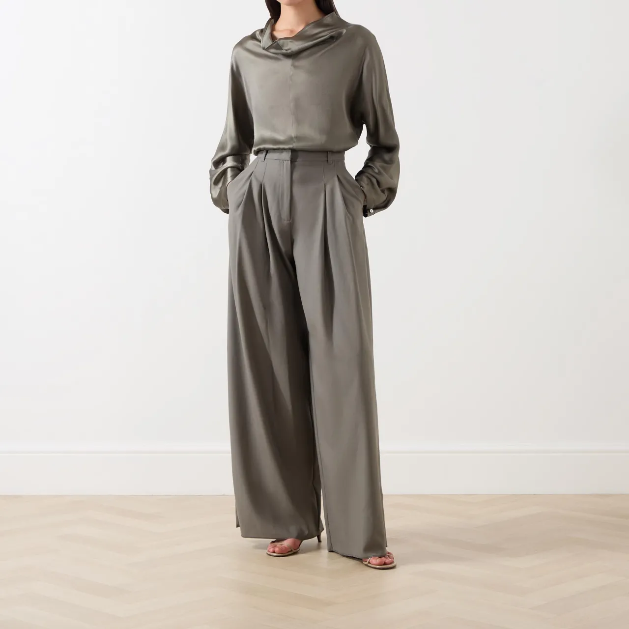Online MARELLA Ulzio High-Rise Wide Leg Trousers