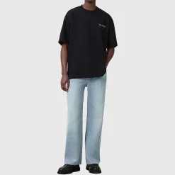 Online ALLSAINTS Underground Logo Oversized T-Shirt