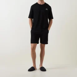 Unique Logo Tape Pyjama Shorts