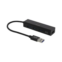 USB3.1 Black 4 USB Port Mini Hub