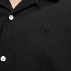 Best ALLSAINTS Valley Embroidered Logo Relaxed Fit Shirt
