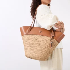 Hot GUESS Venere Large Basket Tote Bag