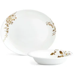 Vera Wang Jardin Bowl & Plate Two-Piece Set