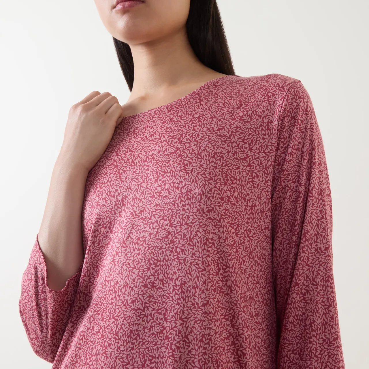 Online MEY Vines Printed Night Dress