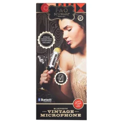 Outlet FAO SCHWARZ Vintage Musical Bluetooth Microphone