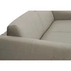 Visconti Leather Sofa Bed Dark Grey