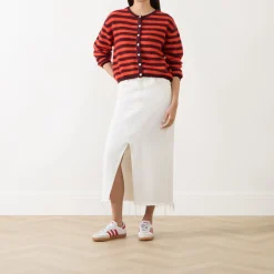 Vitow Striped Cardigan