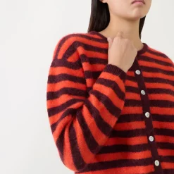 Vitow Striped Cardigan
