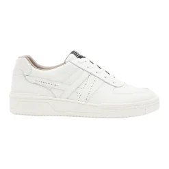 Vix Leather Lace-Up Trainers