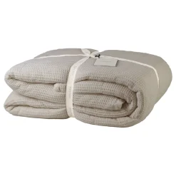 Waffle Bedspread Beige