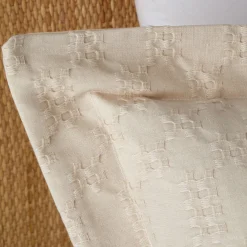 New BIANCA Waffle Oxford Pillowcase Pair Beige