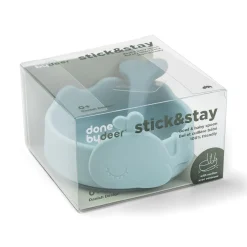 Clearance DONE BY DEER Wally Silicone Bowl & Baby Spoon Set