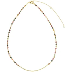 Discount JUVI DESIGNS Watermelon Tourmaline Ibiza Beaded Necklace