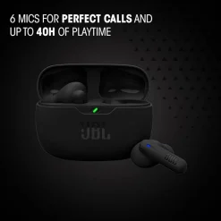 Wave Beam 2 True Wireless Noise Cancelling Earbuds White