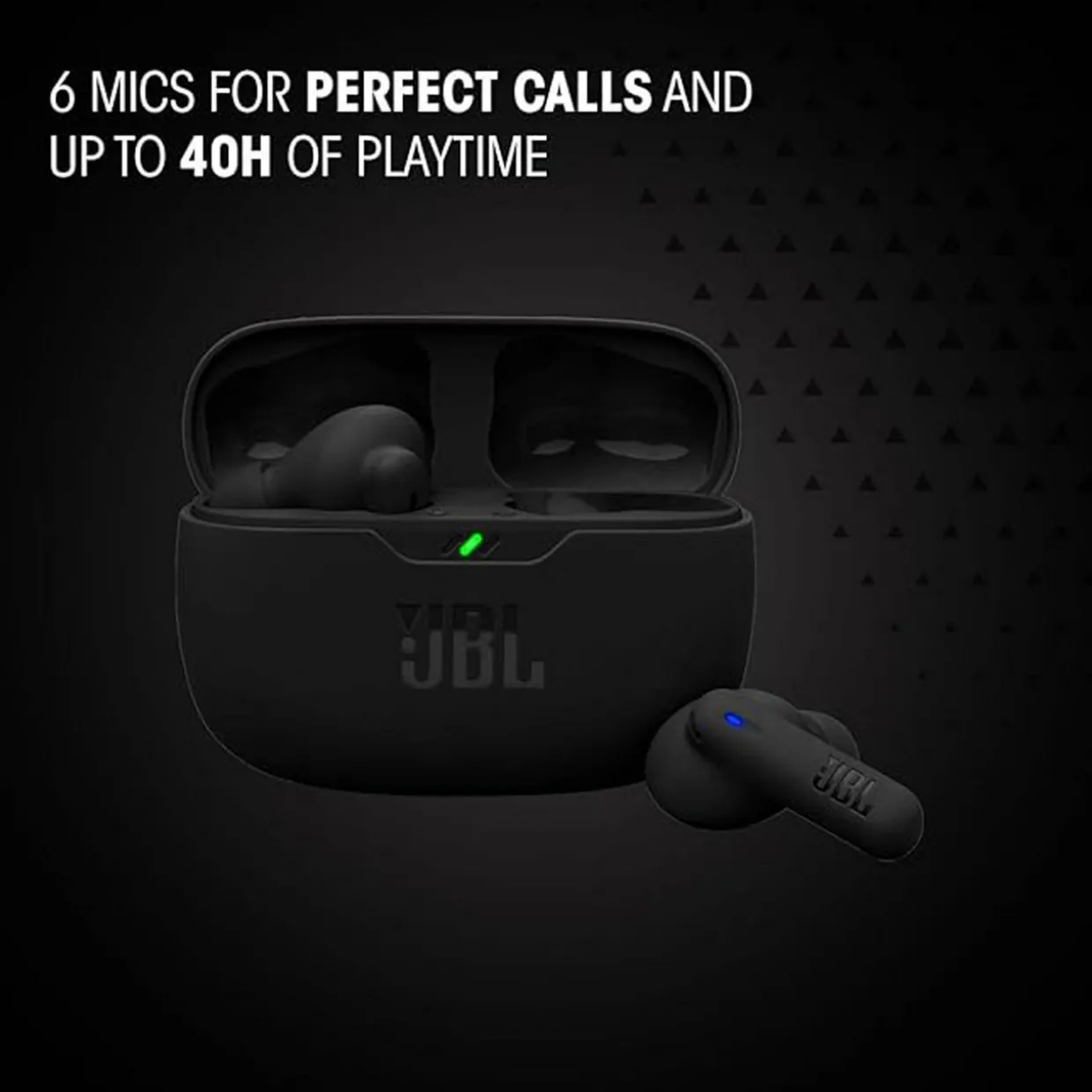 Wave Beam 2 True Wireless Noise Cancelling Earbuds White